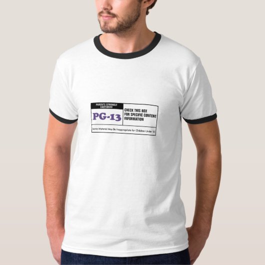 Nominale PG 13 T-shirt (Voorkant)