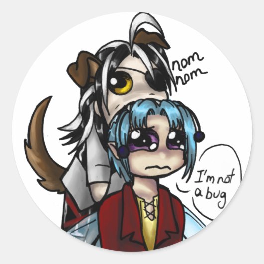 Nomnom Sticker (Voorkant)