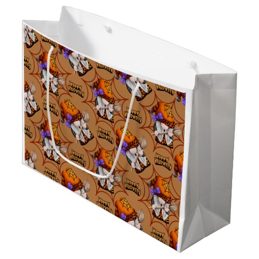 Nomo Halloween Groot Cadeauzakje (Voorkant Gekanteld)