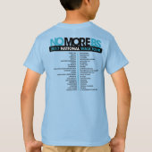 #NOMOREBS T-Shirt WALK Tour (Achterkant)