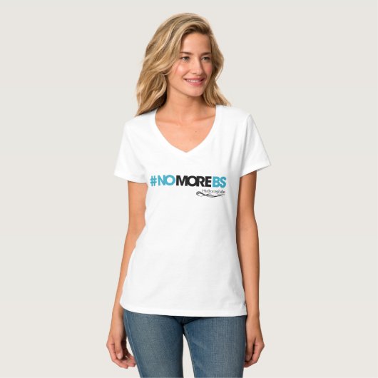 #NOMOREBS T-Shirt WALK Tour (Voorkant volledig)