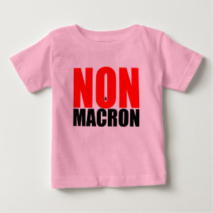 NON à MACRON Baby Girl T shirt