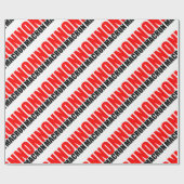 NON à MACRON Cadeaupapier (Vlak)