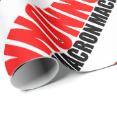 NON à MACRON Cadeaupapier (Rol Hoek)