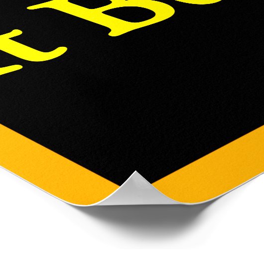 Non-Action Buys Oppression Poster (Hoek)