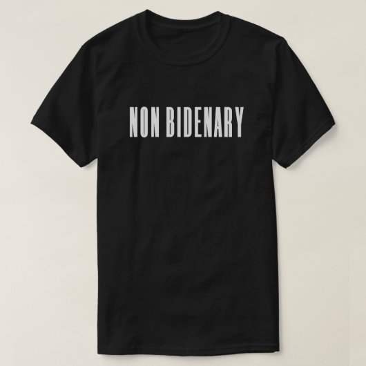 Non-Bidenary | Anti Joe Biden | Donkere T-shirt (Design voorkant)