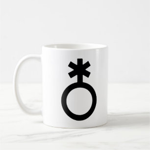 Non-binair geslachtssymbool koffiemok