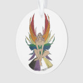 Non-binaire Faerie Ornament (voorkant)