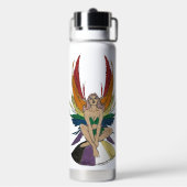 Non-binaire Faerie Waterfles (Achterkant)