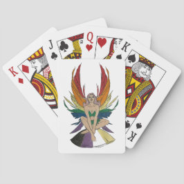 Non-binaire fee pokerkaarten