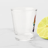 Non-binaire fee shot glas (Links)