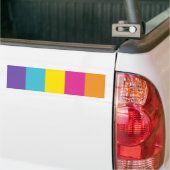 Non-binaire gendergroeps trots bumpersticker (Op Truck)