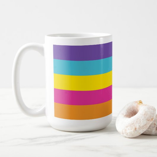 Non-binaire gendergroeps trots koffiemok (Met donut)