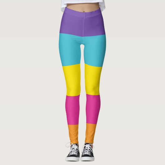 Non-binaire gendergroeps trots leggings (Voorkant)