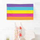 Non-binaire genderse trots spandoek (Insitu)