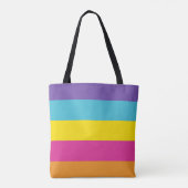 Non-binaire genderse trots tote bag (Achterkant)