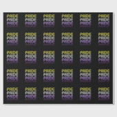 Non-binaire Retro Pride Cadeaupapier (Vlak)