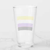 Non-binaire trots glas (Achterkant)