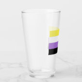 Non-binaire trots glas (Rechts)
