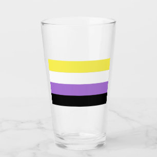 Non-binaire trots glas