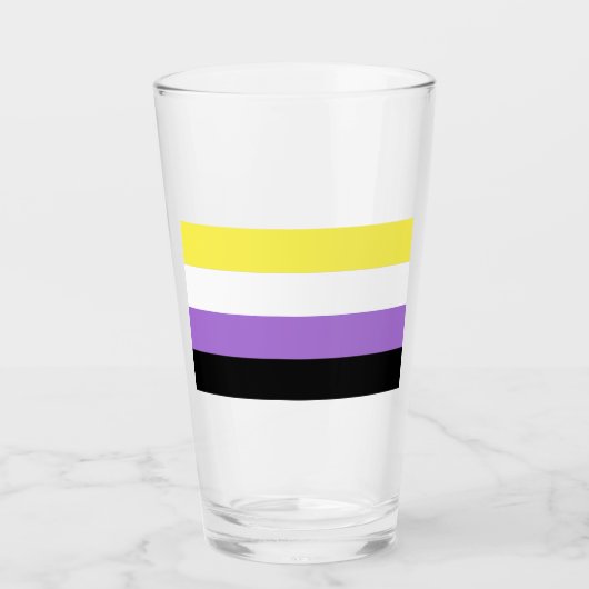 Non-binaire trots glas (Voorkant)