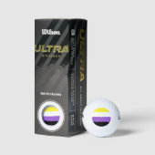 Non-binaire trots golfballen (Verpakking)