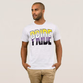 Non-binaire trots t-shirt (Voorkant volledig)