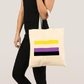 Non-binaire trots tote bag (Voorkant (product))