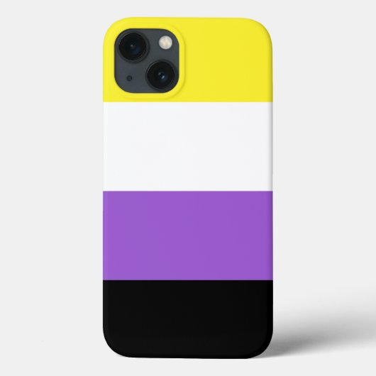 Non-binaire trotsvlag Case-Mate iPhone case (Achterkant)