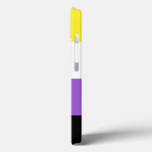 Non-binaire trotsvlag Case-Mate iPhone case (Achterkant / Links)