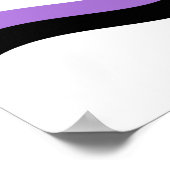 Non-binaire vlag zwaaiend poster (Hoek)