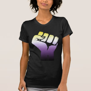 Non-binaire Vuist T-shirt