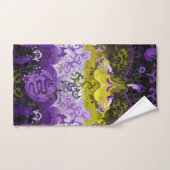 Non-Binary Dragon Damask - NonBinary Pride Vlag Bad Handdoek (Handdoek)