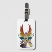 Non-binary Faerie Bagagelabel (Voorkant (verticaal))