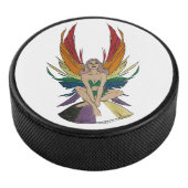 Non-binary Faerie Hockey Puck (3/4)