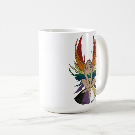 Non-binary Faerie Koffiemok (Voorkant rechts)