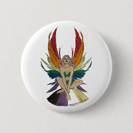 Non-binary Faerie Ronde Button 5,7 Cm