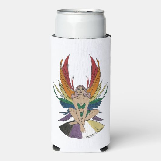 Non-binary Faerie Seltzer Blikjeskoeler (Seltzer Voorkant)