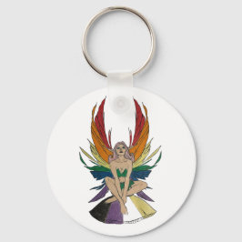 Non-binary Faerie Sleutelhanger