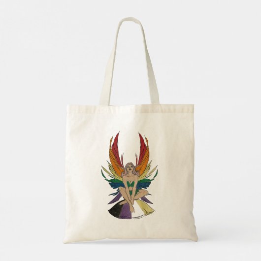 Non-binary Faerie Tote Bag (Achterkant)