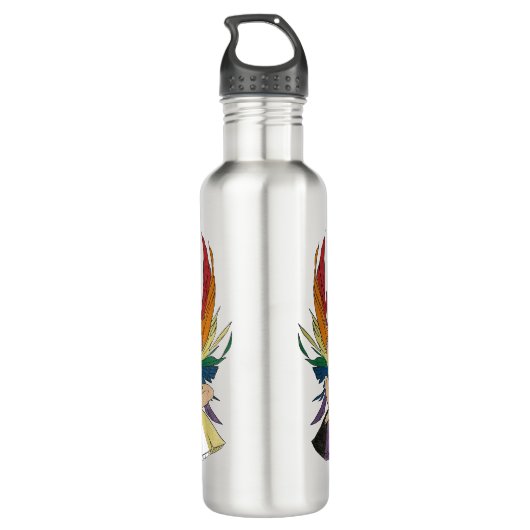 Non-binary Faerie Waterfles (Achterkant)