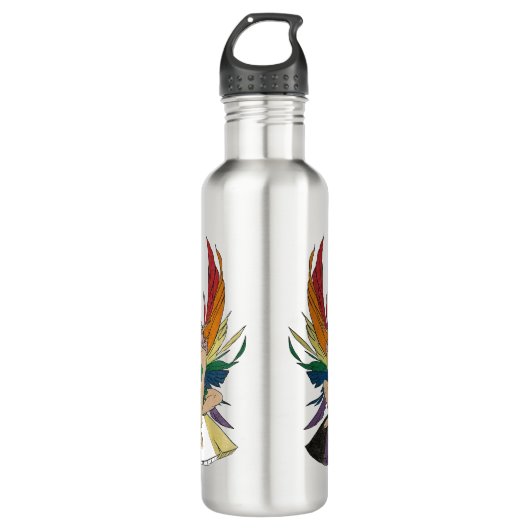Non-binary Faerie Waterfles (Voorkant)