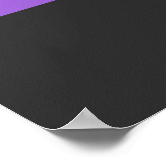 Non-binary pride flag with hearts poster (Hoek)