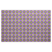 Non-Binary Pride seamless purple floral pattern Stof (Fat Quarter)
