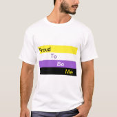 Non-binary Pride Shirt (Voorkant)