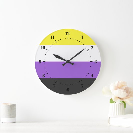 Non-Binary Pride vlag Grote Klok (Huis)