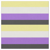 Non-Binary Pride vlag Stof (Close Up)