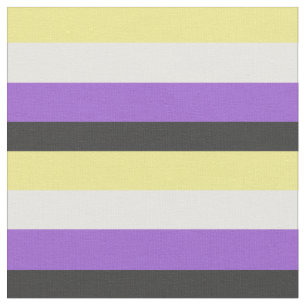 Non-Binary Pride vlag Stof