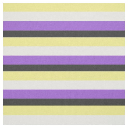 Non-Binary Pride vlag Stof (Swatch)