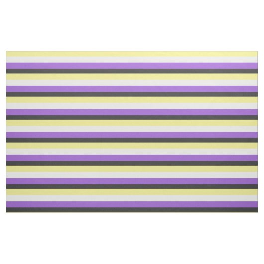 Non-Binary Pride vlag Stof (Fat Quarter)